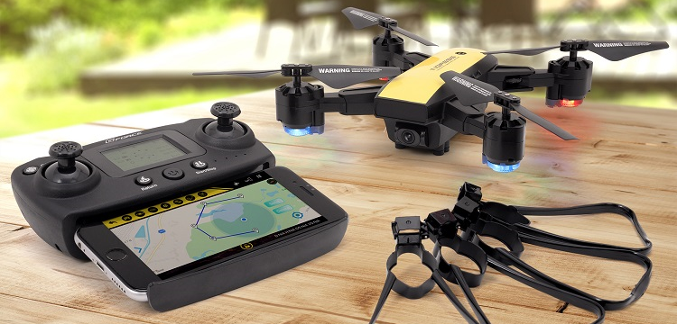 200g未満のGPS＆フルHDカメラ搭載ドローン「INGRESS(イングレス
