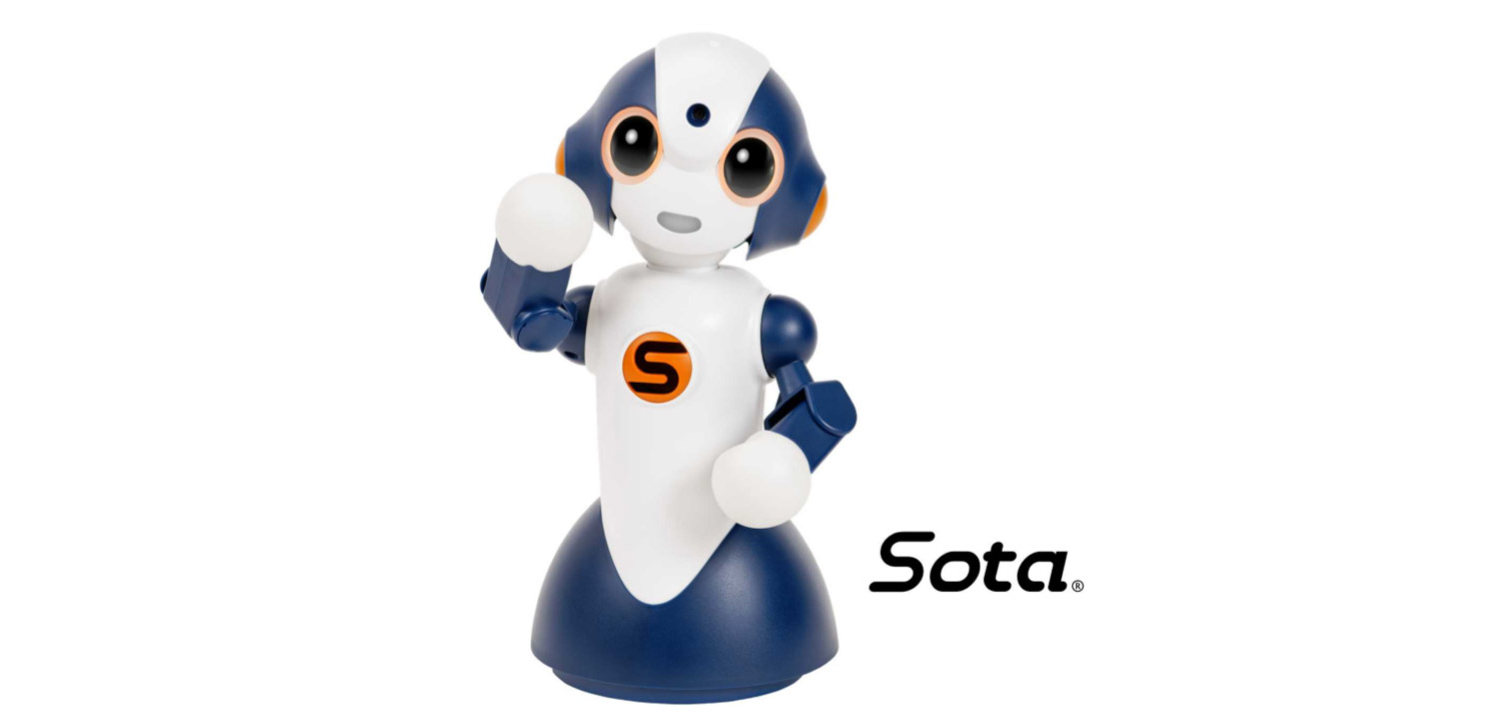 コミュニケーションロボット「Sota®」のアウトレット版を発売 – ROBOT MEDIA